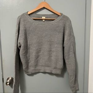 Grey Crewneck Sweater